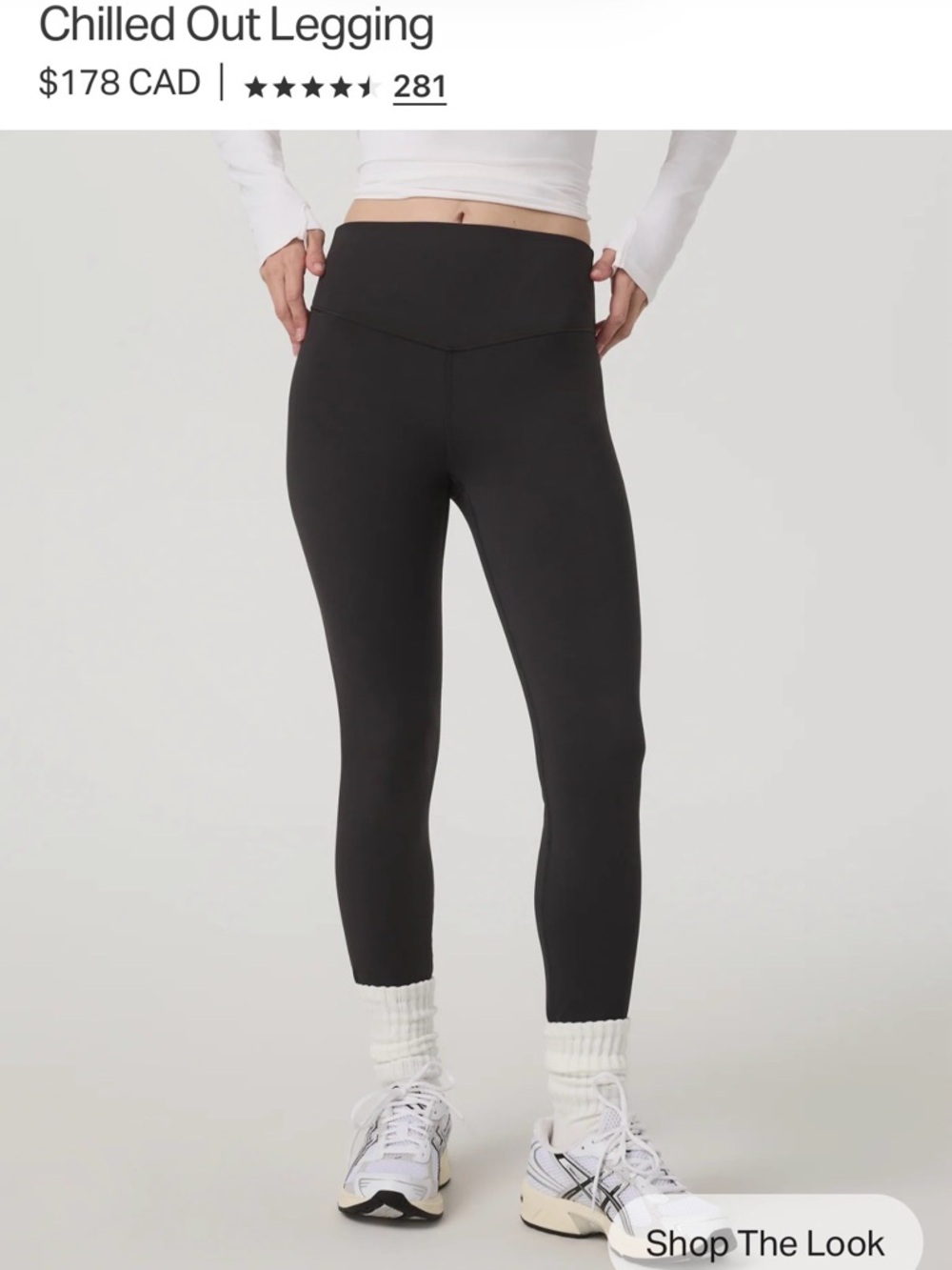 Vuori Chilled Out Legging in Black